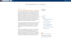 Desktop Screenshot of intern-spain.estudiantes.info