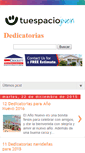 Mobile Screenshot of dedicatorias.estudiantes.info